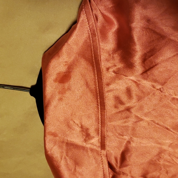 Bebe rose pink silk blouse - Picture 10 of 10